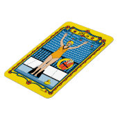 ダイビングIn_B_4x6冷蔵庫磁石 マグネット (左側)