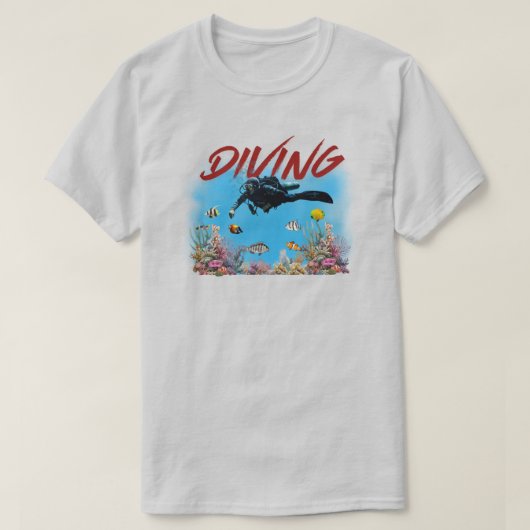 ダイビングTシャツ Tシャツ (デザイン正面)