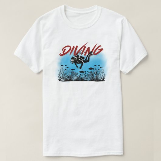 ダイビングTシャツ Tシャツ (デザイン正面)