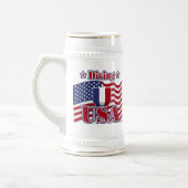 ダイビングUSA ビールジョッキ (左)