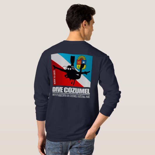 ダイブコスメルDF2 Tシャツ (裏面フル)