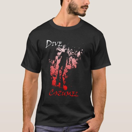 ダイブコズメルバケーションダイビング Tシャツ (正面)