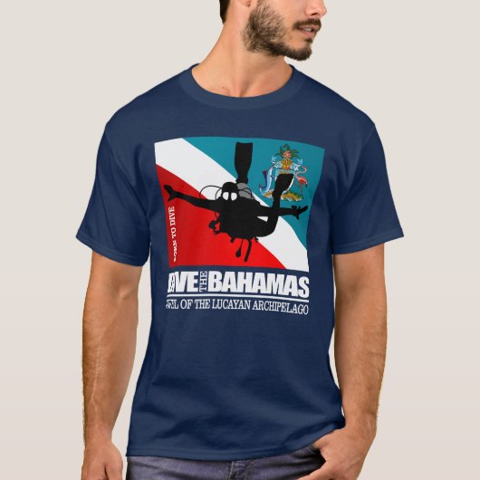ダイブザバハマDF2 Tシャツ (正面)