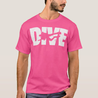 ダイブスキューバダイビング動揺してスキューバダイビング Tシャツ