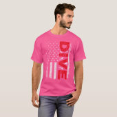 ダイブスキューバダイビング Tシャツ (正面フル)