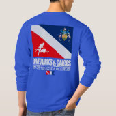 ダイブタークス&カイコスアパレル Tシャツ (裏面)