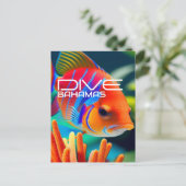 ダイブバハマオレンジ – プランナー ポストカード (スタンド正面)