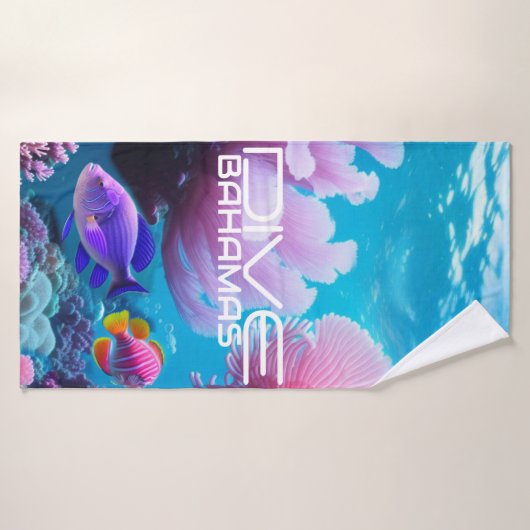 ダイブバハマ – タオル (バスタオル)