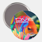 ダイブバハマ – マグネット (正面/裏面)