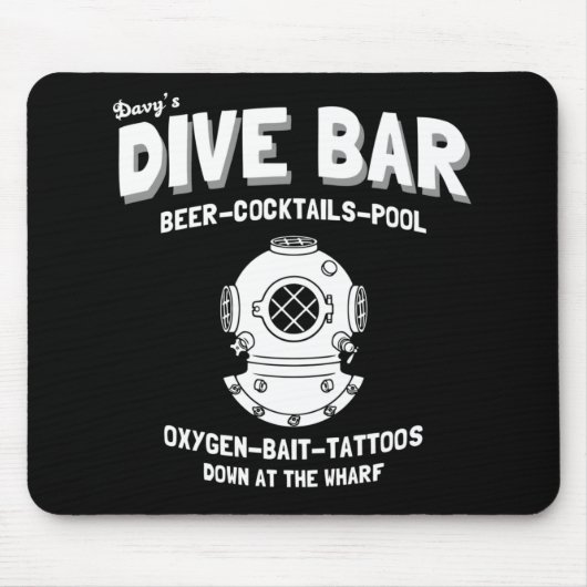 ダイブバー マウスパッド (正面)