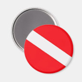 ダイブフラッグ磁石 マグネット (正面/裏面)