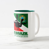 ダイブブラジルDF2 ツートーンマグカップ (正面右)