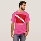 ダイブブリティッシュヴァージン諸島 Tシャツ (正面フル)