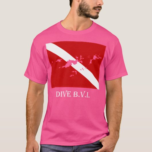 ダイブブリティッシュヴァージン諸島 Tシャツ (正面)