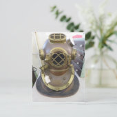 ダイブヘルメット ポストカード (スタンド正面)