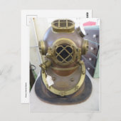 ダイブヘルメット ポストカード (正面/裏面)