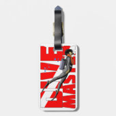 ダイブマスター ラゲッジタグ (裏面縦)