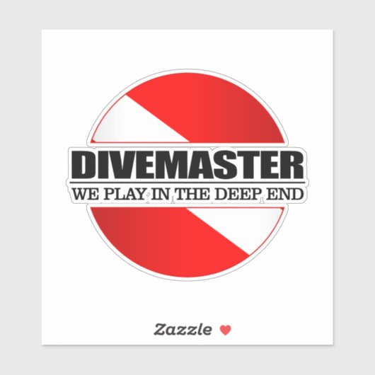 ダイブマスター(rd) シール (シート)