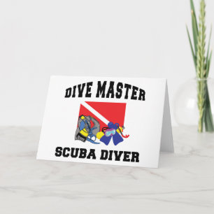 ダイブマスターSCUBAダイバー カード