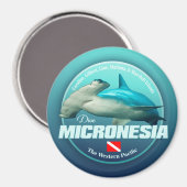 ダイブミクロネシア(DD2) マグネット (正面/裏面)