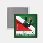 ダイブメキシコDF2 マグネット (正面/裏面)