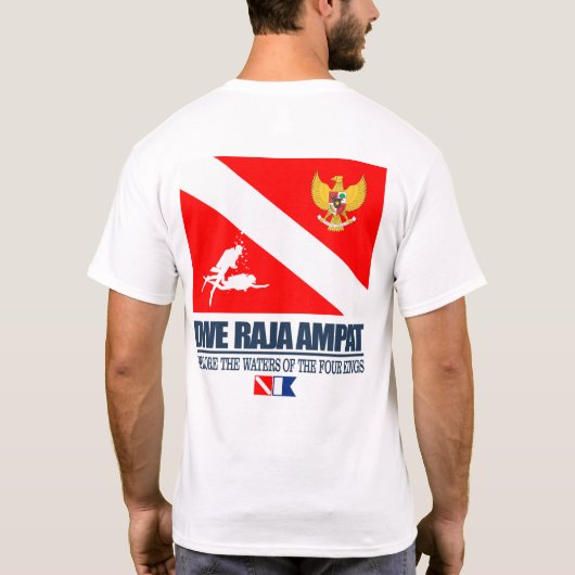 ダイブラジアアンパット(sq) tシャツ (裏面)