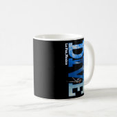 ダイブラパズスキューバダイビングシュノーケリング コーヒーマグカップ (正面右)