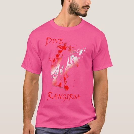 ダイブランジロアバケーションダイビング Tシャツ (正面)