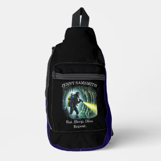 ダイブ懸命:海アドベンチャー待ち! スリングバッグ