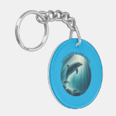 ダイブ深いライブフリードルフィン キーホルダー (正面左)