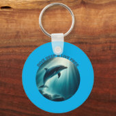 ダイブ深いライブフリードルフィン キーホルダー (正面)
