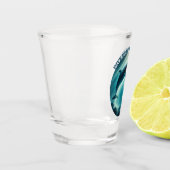 ダイブ深いライブフリードルフィン ショットグラス (左)