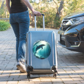 ダイブ深いライブフリードルフィン シール (スーツケースインサイチュ)