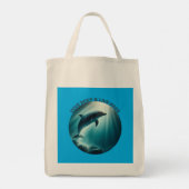 ダイブ深いライブフリードルフィン トートバッグ (裏面)