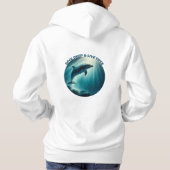 ダイブ深いライブフリードルフィン パーカ (裏面)