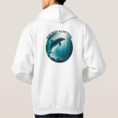 ダイブ深いライブフリードルフィン パーカ (裏面)