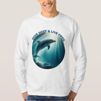 ダイブ深いライブフリードルフィン Tシャツ