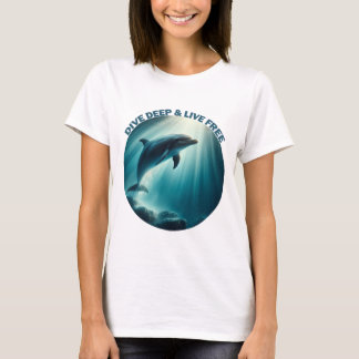 ダイブ深いライブフリードルフィン Tシャツ