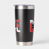 ダイブ絶縁タンブラー 保温保冷タンブラー (右面)