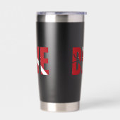 ダイブ絶縁タンブラー 保温保冷タンブラー (左面)