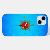 ダイブ航海のコンパス Case-Mate iPhoneケース (裏面 (横))