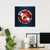 ダイブ鍵ウェスト ポスター (ホームオフィス)