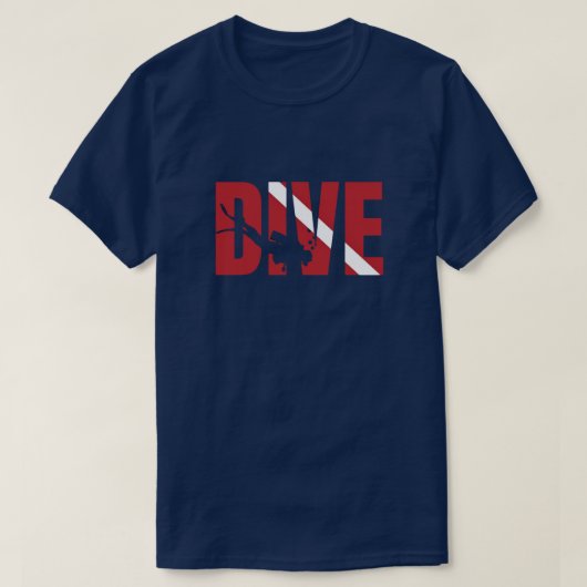 ダイブTシャツ Tシャツ (デザイン正面)