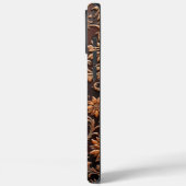 ダイプレスフローラエンボス革デザイン Case-Mate iPhoneケース (裏面 / 左)