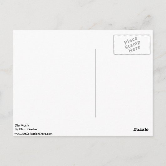 ダイムジクバイクリムトグスタフ ポストカード (裏面)