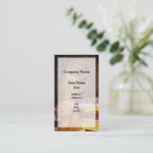 ダイム、ドルおよび金ゴールド 名刺 (スタンド正面)