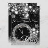 ダイヤきらきら光るモンド大晦日パーティー 招待状 (正面/裏面)