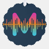 ダイヤきらめくモンドと音楽波 オーナメントカード (裏面)