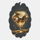 ダイヤきらめくモンドと音楽波 オーナメントカード (右)