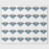 ダイヤきらめくン ラッピングペーパー (フラット)